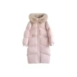 Розовый Фиолетовый (Ожерелье из настоящего лисьего меха)