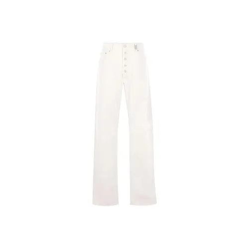 Alexander McQueen Джинсы Мужские Белые