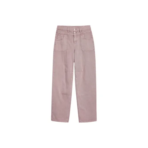 Desigual Светло-розовые Женские Джинсы