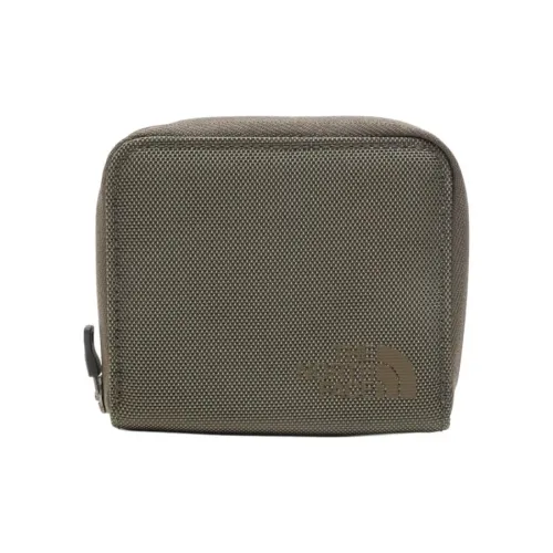 THE NORTH FACE Высокая прочность 1050 Переработанный Cordura Баллистический нейлон Кошелек Унисекс Темно-зеленый