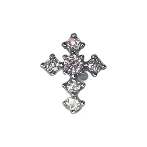 Серьги B Z с цирконием унисекс