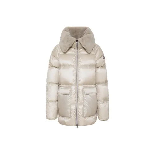 Colmar Linen Beige Women's Down Jackets Колмар Лен Бежевый Женский Пуховик