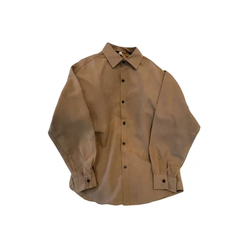 BRG Хаки Унисекс Рубашки