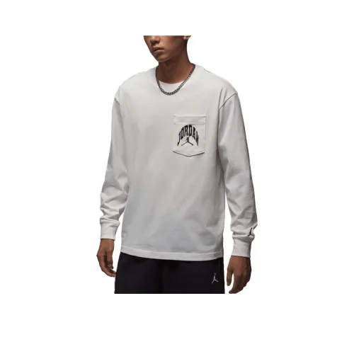 Джордан Белый Мужская Футболка