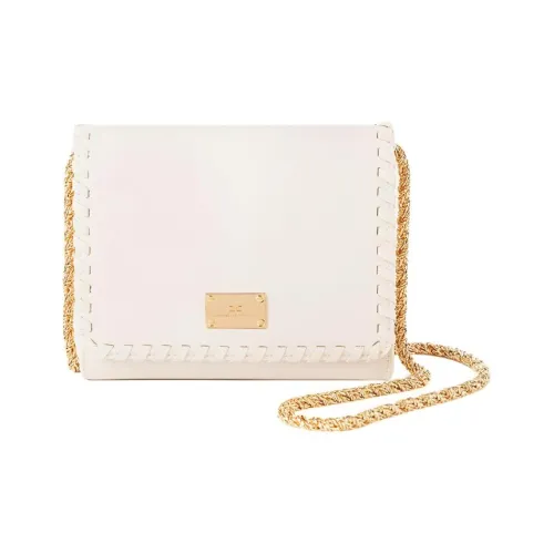 Elisabetta Franchi Полиэстер Сумка через плечо Сумка на плечо Мини Женская Экрю