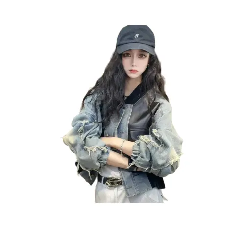 MUQINGQING Черные Женские Куртки