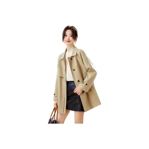 H YXIANG Женская тренч