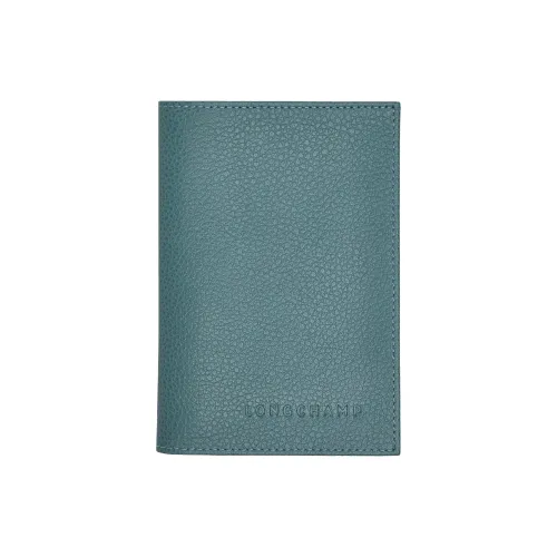 LONGCHAMP Le Foulonné Коровья кожа Держатель для паспорта Мужской Eucalyptus