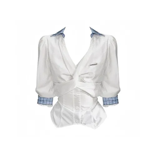 KYKW Белые Женские Рубашки