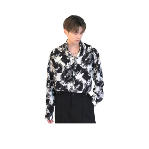 Zomuros Черные Унисекс Рубашки