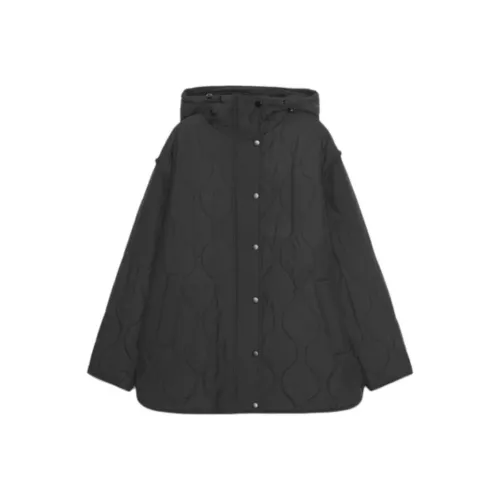 ZARA Черный Унисекс Пуховики