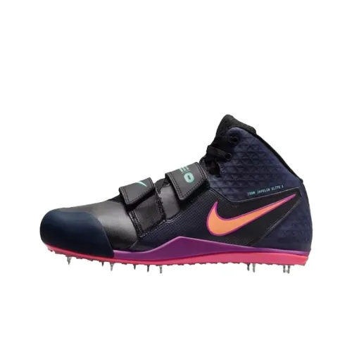Nike Zoom Javelin Elite 3 Тренировочные кроссовки Мужские Черный Фиолетовый