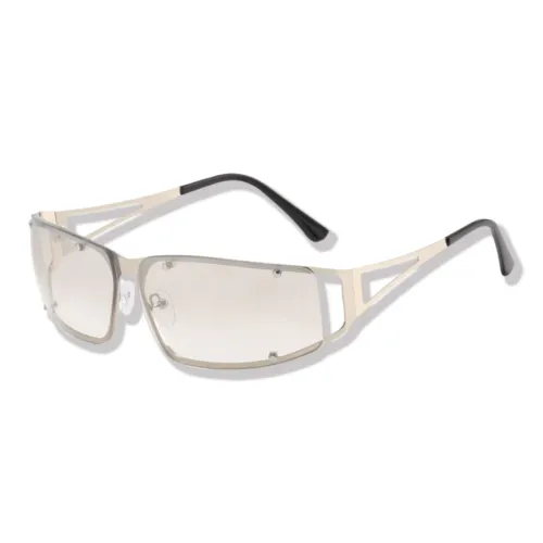 Infinite Bunny Металл Прямоугольный Солнцезащитные очки Унисекс