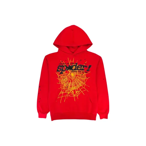 Sp5der Красный Мужской Свитшот