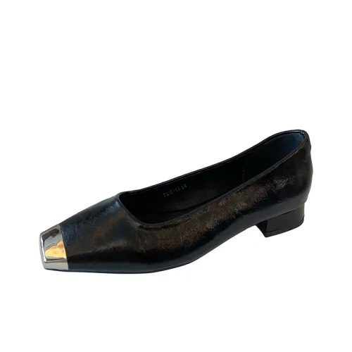 Dunnu Женские повседневные туфли черные женские