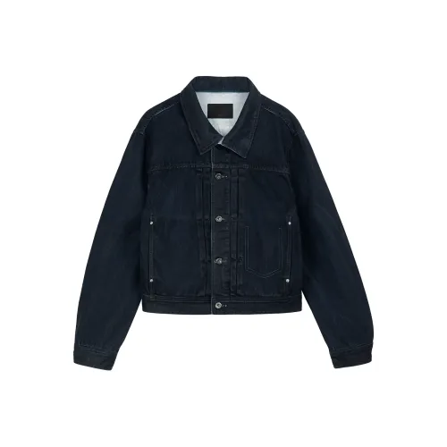 SIMPLE PROJECT Темно-синие унисекс куртки