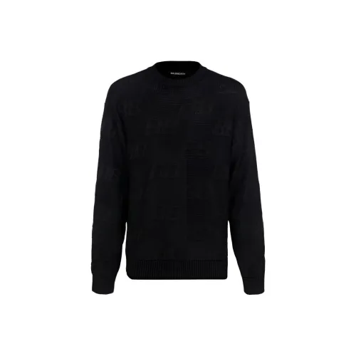 Balenciaga SS21 Свитер Мужской Черный