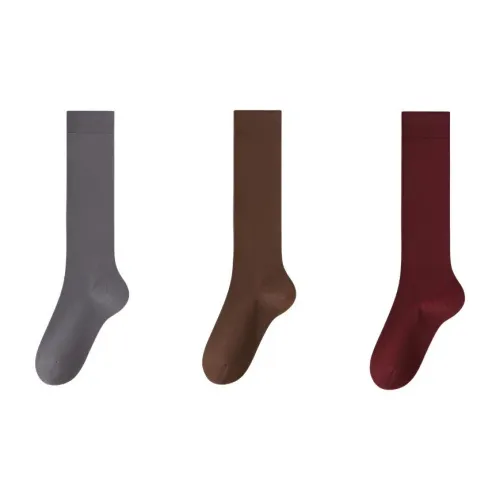 MIIOW Весенние и Летние Носки до Колена Женские упаковка из 3 пар