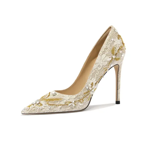 Lily Wei Complex Романтический Узкий каблук Высокие каблуки Женские