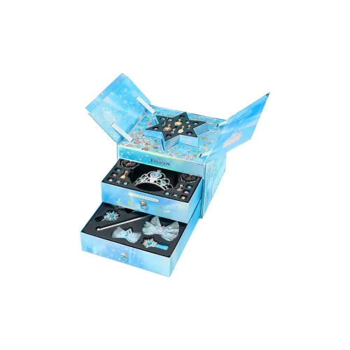 DISNEY FROZEN Шкатулка для украшений Elsa Princess Бусины Детское платье Вверх и Ролевые игрушки