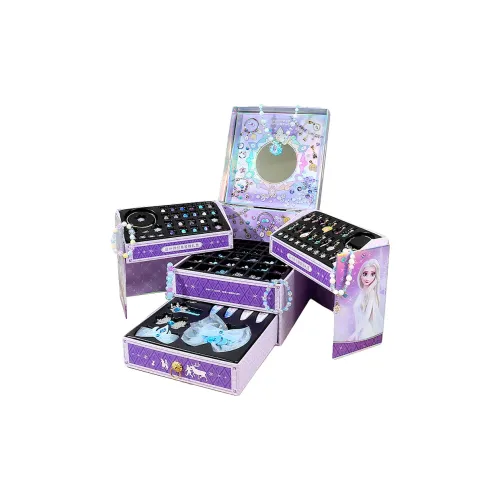 DISNEY FROZEN Elsa Princess DIY Браслет Ожерелье Аксессуар для волос Наборы игрушек Ручная работа Бусина Нить Ювелирные украшения Ткани вязаные