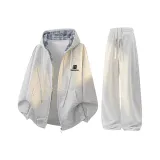 Топ Фотиния Серый + Белый Серый K