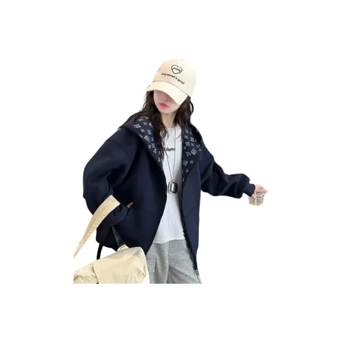 T.MOO Темно-синий школьный топ