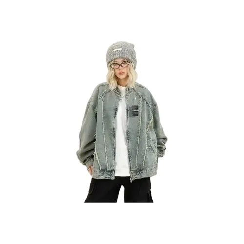 P8H9 Синий Унисекс Куртки