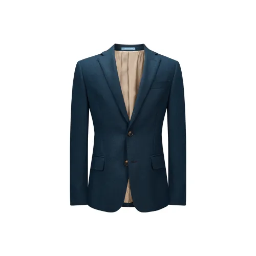 JODOLL Бирюзовый Мужской Деловой Костюм