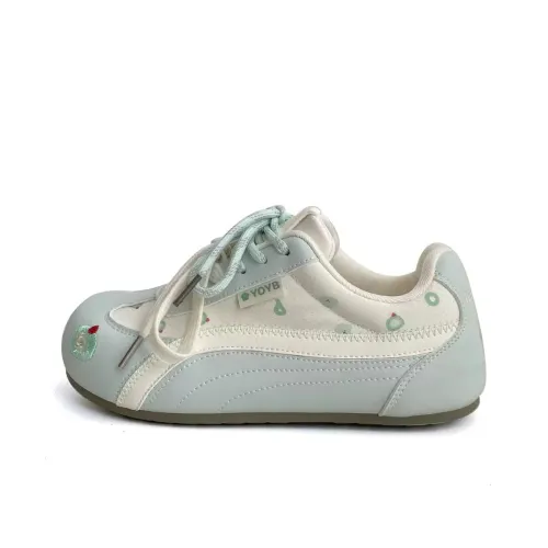 GULIA Повседневная обувь Низкий топ Puff Зеленый Женский