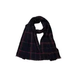 Темно-синий, красная клетка