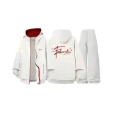 Свитшот и штаны цвета фотиния серый