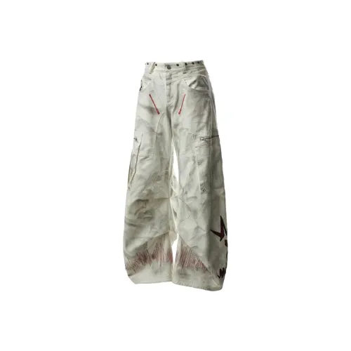 ICEGZ37 Белый Унисекс Джинсы