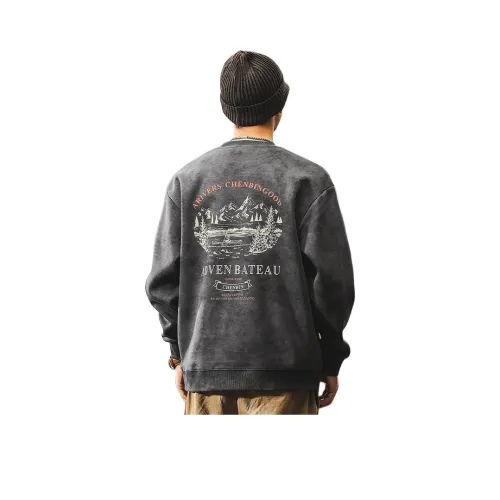 JIELEINUO Черный Серый Цвет Мужские Толстовки