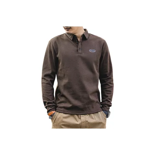 SLLAVIF Коричневый Мужской Свитшот