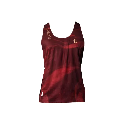 FLIPBELT Зачарованный красный Мужские беговые T-рубашки