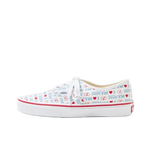 Valentino Vans Collaboration Низкие Кеды Женские Белые
