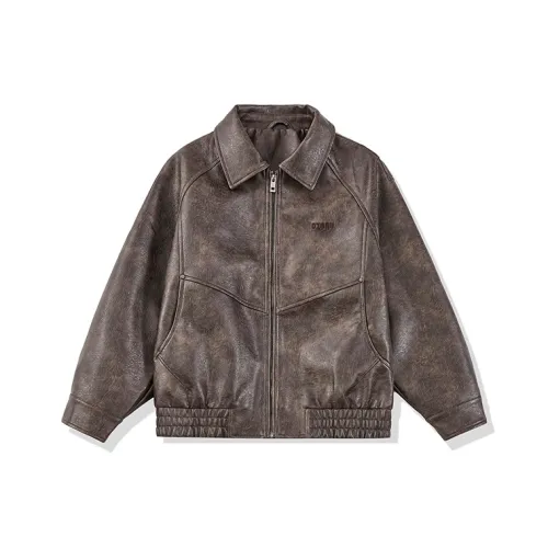 AGBG Унисекс Кожаные куртки