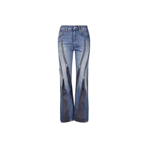 JUNYA WATANABE FW25 Застежка-молния Детали Джинсы Женские