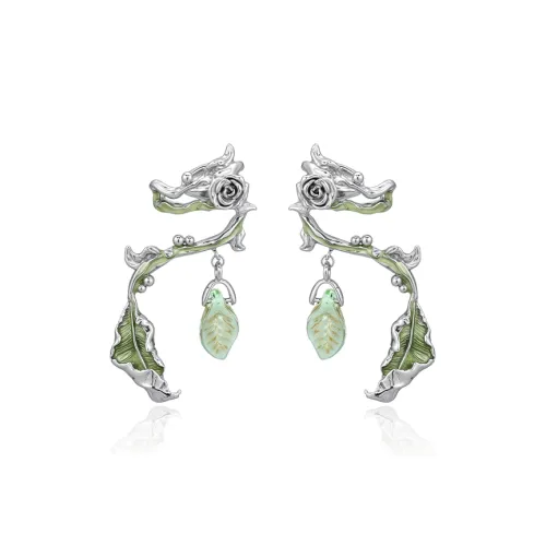 JOYDINNY Сплав Нижняя заколка On Серьги Унисекс