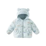 Динозавр с принтом [3A антибактериальный, 90% фланель]