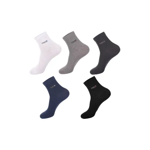 MAXDAVID MAXG1290 Смешанный цвет 5 пар Мужские носки до икры MID