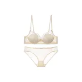 Комплект абрикосового цвета (бюстгальтер + трусы)