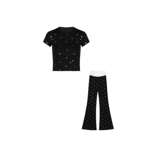 Wang Leshi Женские Повседневные Костюмы