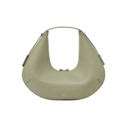 OSOI TONI HOBO Сумка из коровьей кожи в форме полумесяца сумка через плечо женская серо-зеленая