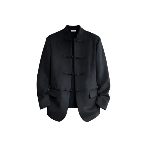 MIORGERSY Черное Унисекс Пальто