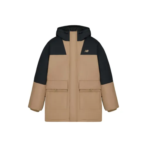 New Balance Кожа Коричневый Мужской Пух