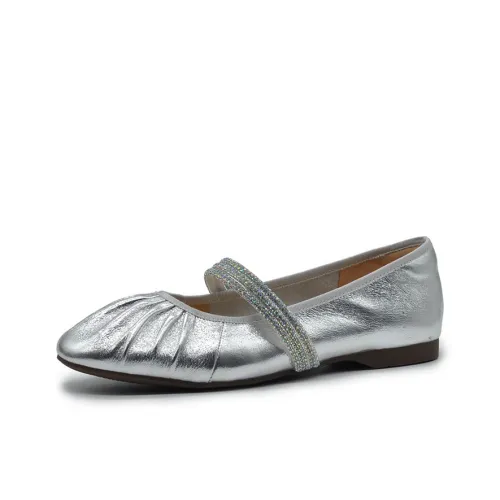 ARTMU Женские повседневные туфли KLS2140 2 Серебряные Женские