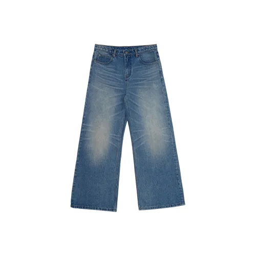 FDMWAVE Синий Мужской Джинсы