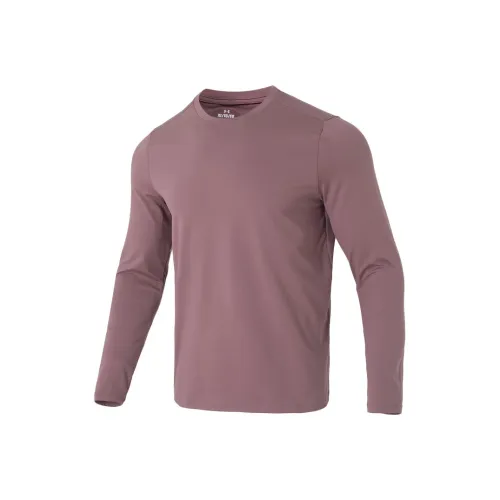 Under Armour Персик Мужские T-рубашки